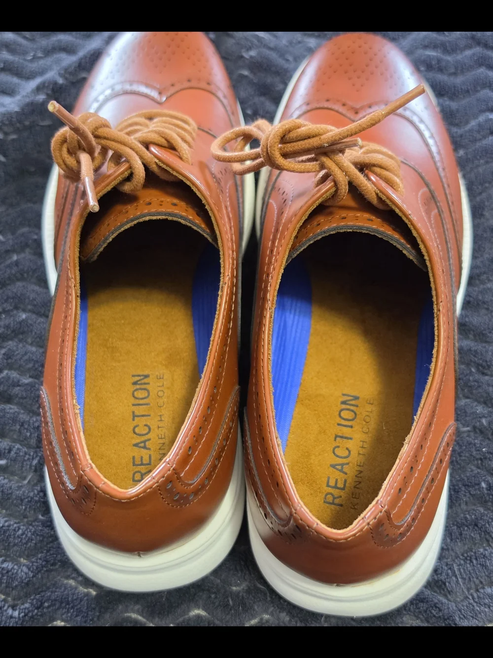 Kenneth Cole Reaction Men's Nio Wing Lace Up Oxford 9 Wide